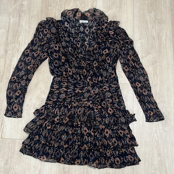 Ulla Johnson Esila ruffled mini dress, SIZE 8 NEW. 0181 - Picture 4 of 9